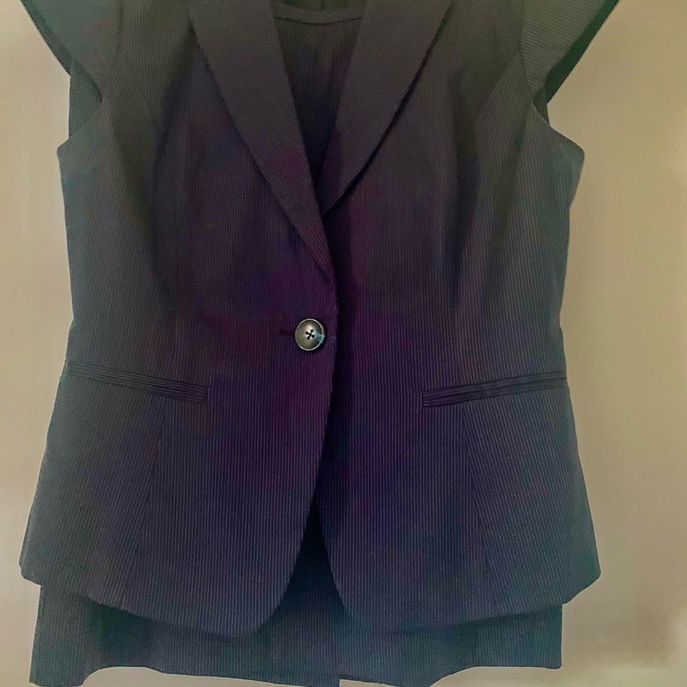 Ann Taylor Navy Blue Dress